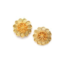 Gold Plated Sunburst Shape Ethnic Traditional Choker Jewellery Set