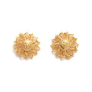 Gold-plated Butterfly Intricated Detail Choker Jewellary Set