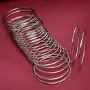 Rhodium Plated Silver Tone Set of 24 Contemporary Bangles For Women