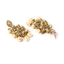 Gold Plated Gold Kundan Ethnic Bridal Jewellery Set
