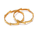 Contemporary 1 Gram Gold Plated Bangles For Women