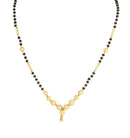 Black Beads Combo Set of 3 Contemporary Mangalsutra For Women