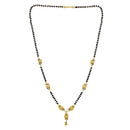 Black Beads Combo Set of 3 Contemporary Mangalsutra For Women