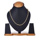 Gold Plated White Pearl Ethnic Stylish Necklace